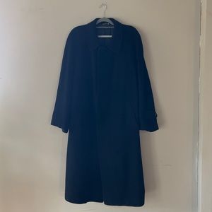 Vintage Black Wool Coat